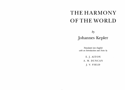 The Harmony of the World (1997) @PhysicsDirectory.pdf